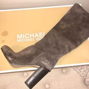 Michael Koors Suede Knee-high Boots (7.5 / 38)
